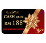 Cash Reward RM 188